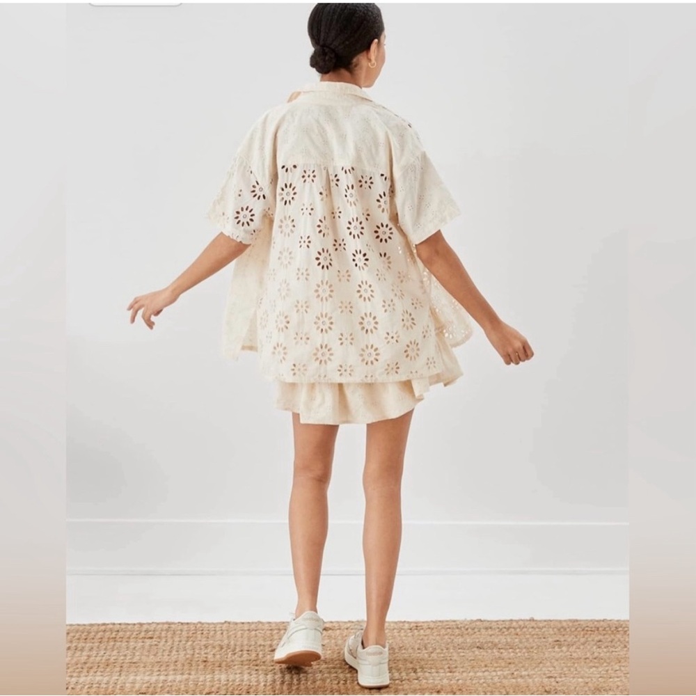 American Eagle Resort Button Down Top Size Xl - image 2